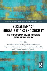 Book Cover for Social Impact, Organisations and Society by Katarzyna Bachnik, Magdalena KaÔzmierczak, Magdalena Rojek-Nowosielska, Magdalena Stefanska, Justyna Szumniak-Samolej
