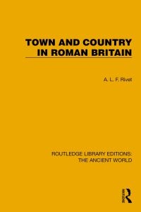 Book Cover for Town and Country in Roman Britain by A L F Rivet