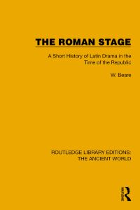 Book Cover for The Roman Stage by W Beare