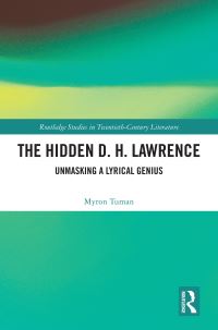 Book Cover for The Hidden D.H. Lawrence by Myron C Tuman