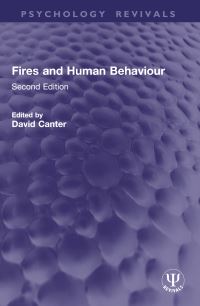 Book Cover for Fires and Human Behaviour by David Canter