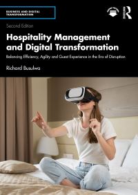 Book Cover for Hospitality Management and Digital Transformation by Richard Busulwa