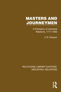Book Cover for Masters and Journeymen by C R Dobson