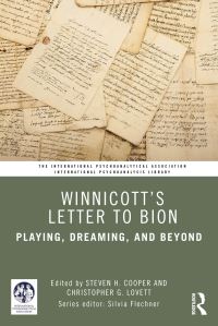 Book Cover for Winnicott's Letter to Bion by Steven H Cooper, Christopher G Lovett