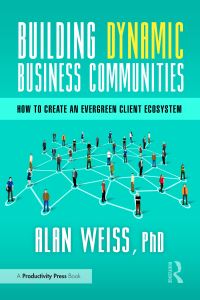 Book Cover for Building Dynamic Business Communities by Alan Weiss