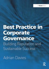 Book Cover for Best Practice in Corporate Governance by Adrian Davies