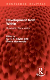 Book Cover for Development from Within by D R F Taylor, Fiona Mackenzie