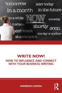 Book Cover for Write Now! by Andreas Loizou