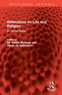 Book Cover for Reflections on Life and Religion by J B Baillie