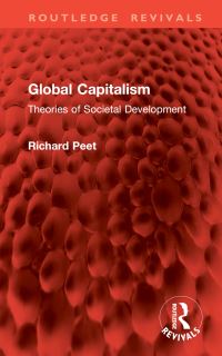 Book Cover for Global Capitalism by Richard Peet