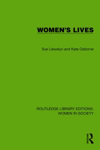 Book Cover for Women's Lives by Susan P Llewelyn, Kate Osborne