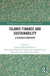 Book Cover for Islamic Finance and Sustainability by Farhad TaghizadehHesary