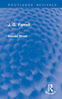 Book Cover for J. G. Farrell by Ronald Binns