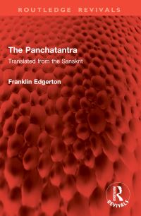 Book Cover for The Panchatantra by Franklin Edgerton