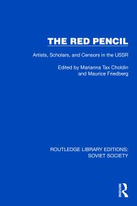 Book Cover for The Red Pencil by Marianna Tax Choldin, Maurice Friedberg