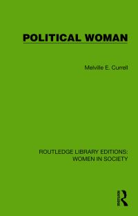 Book Cover for Political Woman by Melville Currell