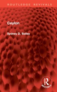 Book Cover for Ceylon by Sydney D Bailey