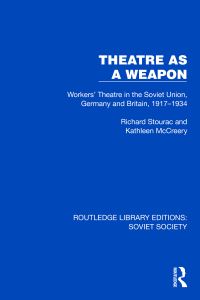 Book Cover for Theatre as a Weapon by Richard Stourac, Kathleen McCreery