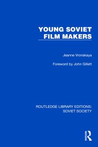Book Cover for Young Soviet Film Makers by Jeanne Vronskaya