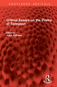 Book Cover for Critical Essays on the Poetry of Tennyson by John Killham