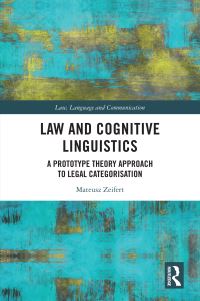 Book Cover for Law and Cognitive Linguistics by Mateusz Zeifert