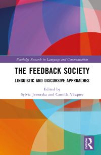 Book Cover for The Feedback Society by Sylwia Jaworska, Camilla Vasquez