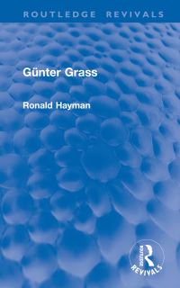 Book Cover for Günter Grass by Ronald Hayman