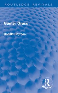 Book Cover for Günter Grass by Ronald Hayman