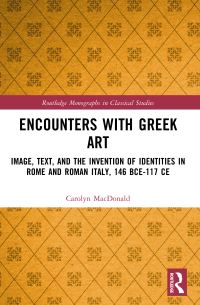 Book Cover for Encounters With Greek Art by Carolyn MacDonald