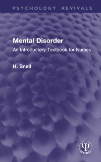 Book Cover for Mental Disorder by H Snell