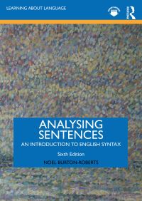 Book Cover for Analysing Sentences by Noel BurtonRoberts