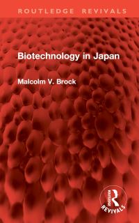 Book Cover for Biotechnology in Japan by Malcolm V Brock