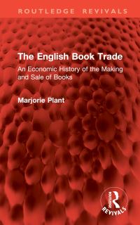Book Cover for The English Book Trade by Marjorie Plant