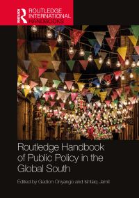 Book Cover for Routledge Handbook of Public Policy in the Global South by Gedion Onyango, Ishtiaq Jamil