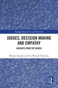 Book Cover for Judges, Decision Making and Empathy by Mateusz StepieÔn, Ewa WilczekRuzyczka