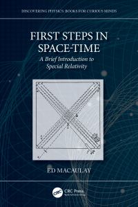 Book Cover for First Steps in Space-Time by Ed Macaulay