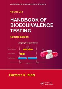 Book Cover for Handbook of Bioequivalence Testing by Sarfaraz K Niazi