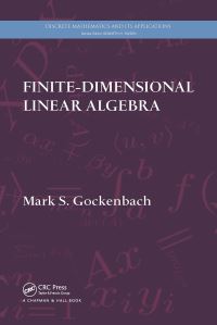 Book Cover for Finite-Dimensional Linear Algebra by Mark S Gockenbach