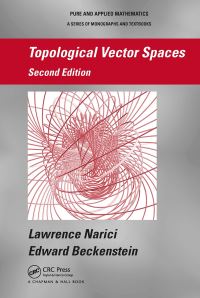 Book Cover for Topological Vector Spaces by Lawrence Narici, Edward Beckenstein