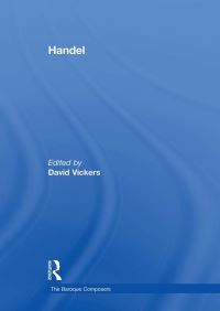 Book Cover for Handel by David Vickers