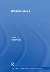 Book Cover for Baroque Music by Peter Walls