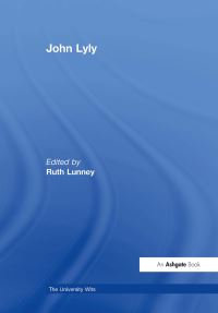 Book Cover for John Lyly by Ruth Lunney
