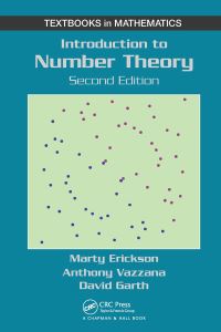 Book Cover for Introduction to Number Theory by Anthony Vazzana, David Garth