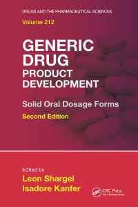 Book Cover for Generic Drug Product Development by Leon Shargel, Isadore Kanfer