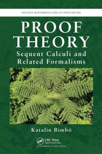 Book Cover for Proof Theory by Katalin Bimbo