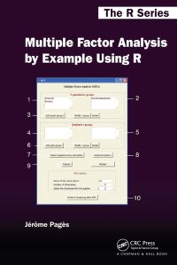 Book Cover for Multiple Factor Analysis by Example Using R by Jérôme Pagès