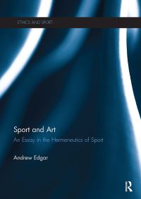 Book Cover for Sport and Art by Andrew Edgar