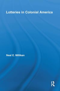 Book Cover for Lotteries in Colonial America by Neal Millikan