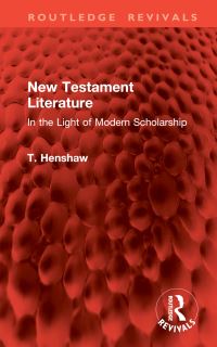 Book Cover for New Testament Literature by T Henshaw