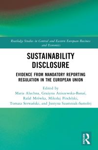 Book Cover for Sustainability Disclosure by Maria Aluchna
